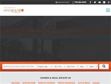 Tablet Screenshot of energizedrealtygroup.com